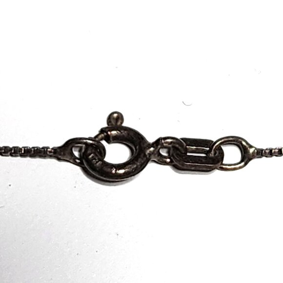 925 silver daisy necklace & earrings set - Picture 8 of 12